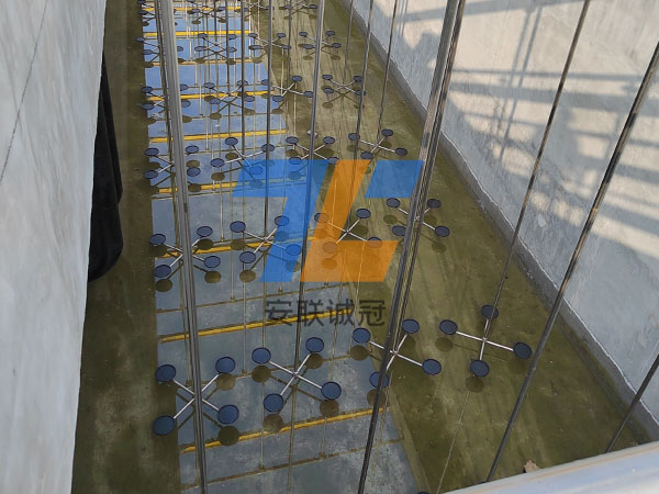 平板式曝氣器安裝施工案例